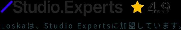 Studio Experts加盟バッジ - 顧客満足度4.9